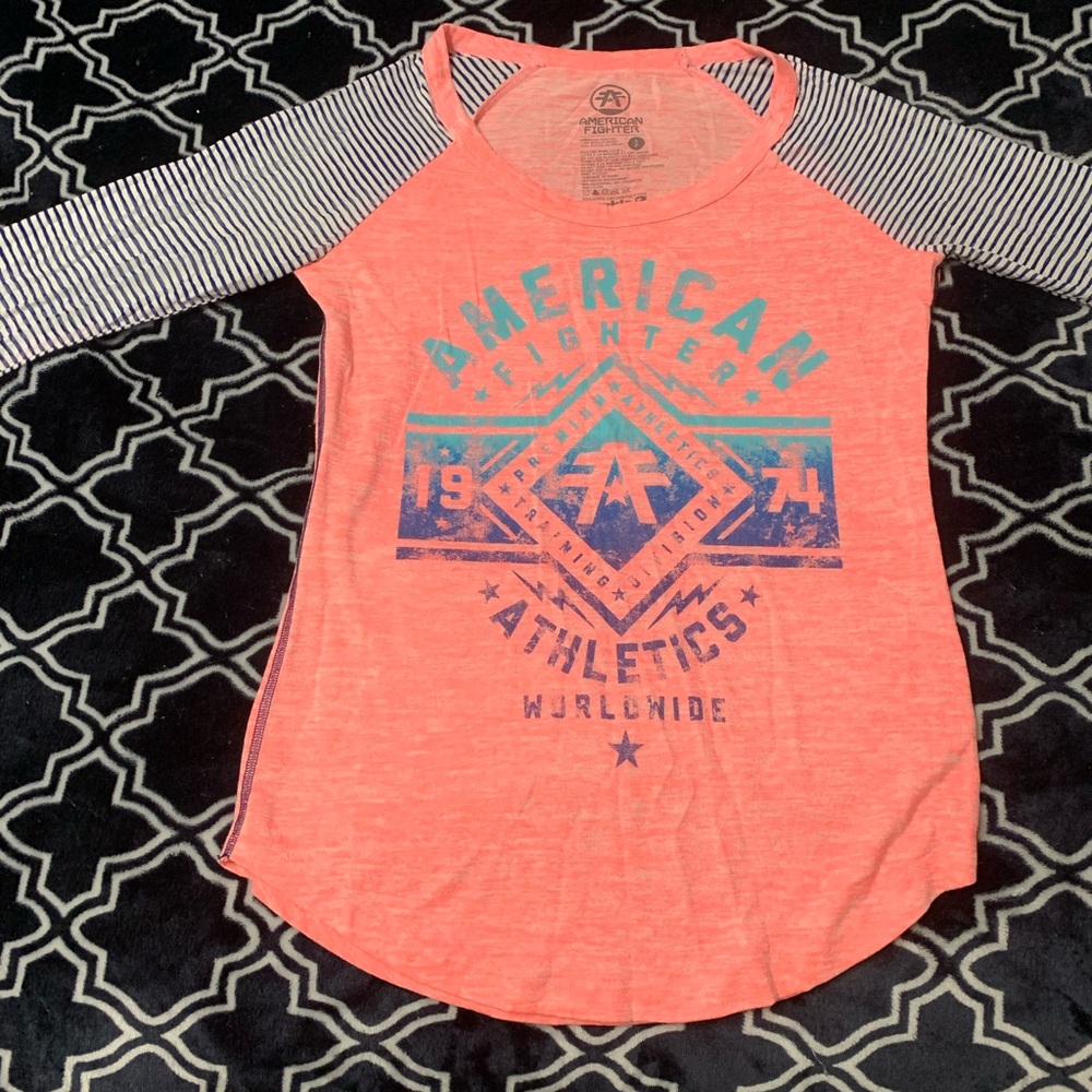 American fighter 3/4 sleeve
